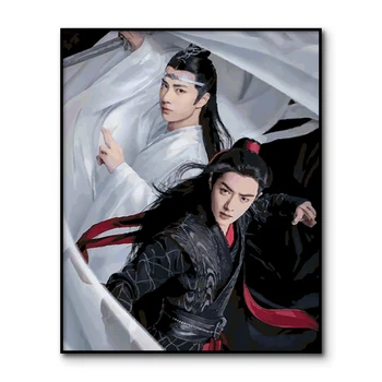 

The Untamed Framed Pictures DIY Painting By Numbers Painting On Canvas Wall Art For Home Decor Acrylic Paint by number kits