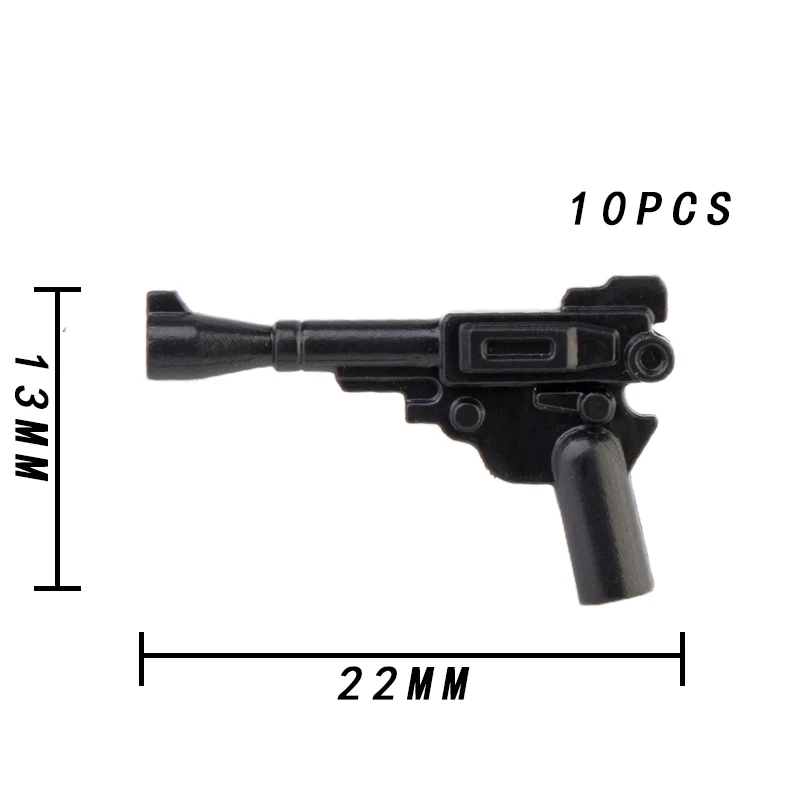 Koruit Mandaloria серии фильмов оружие для 4 см мини куклы визла Darksaber Blaster MOC строительные