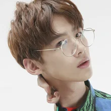 Fashion Anti Blue Ray Computer Glasses Women Vintage Men Round Glasses Frame Goggle Eyewear Myopic Optical Eyeglasses