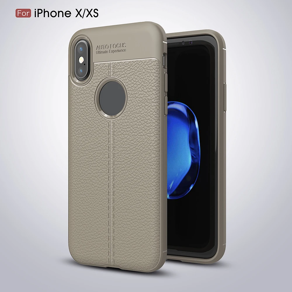 Чехол для Телефона iPhone X XS, защитный чехол, тонкий мягкий чехол с защитой от царапин и отпечатков пальцев, ударопрочный чехол для телефона