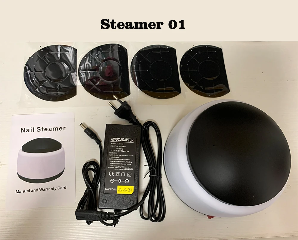 Gel, Steam Off Remover, Ferramentas de Nail Salon, Steamer