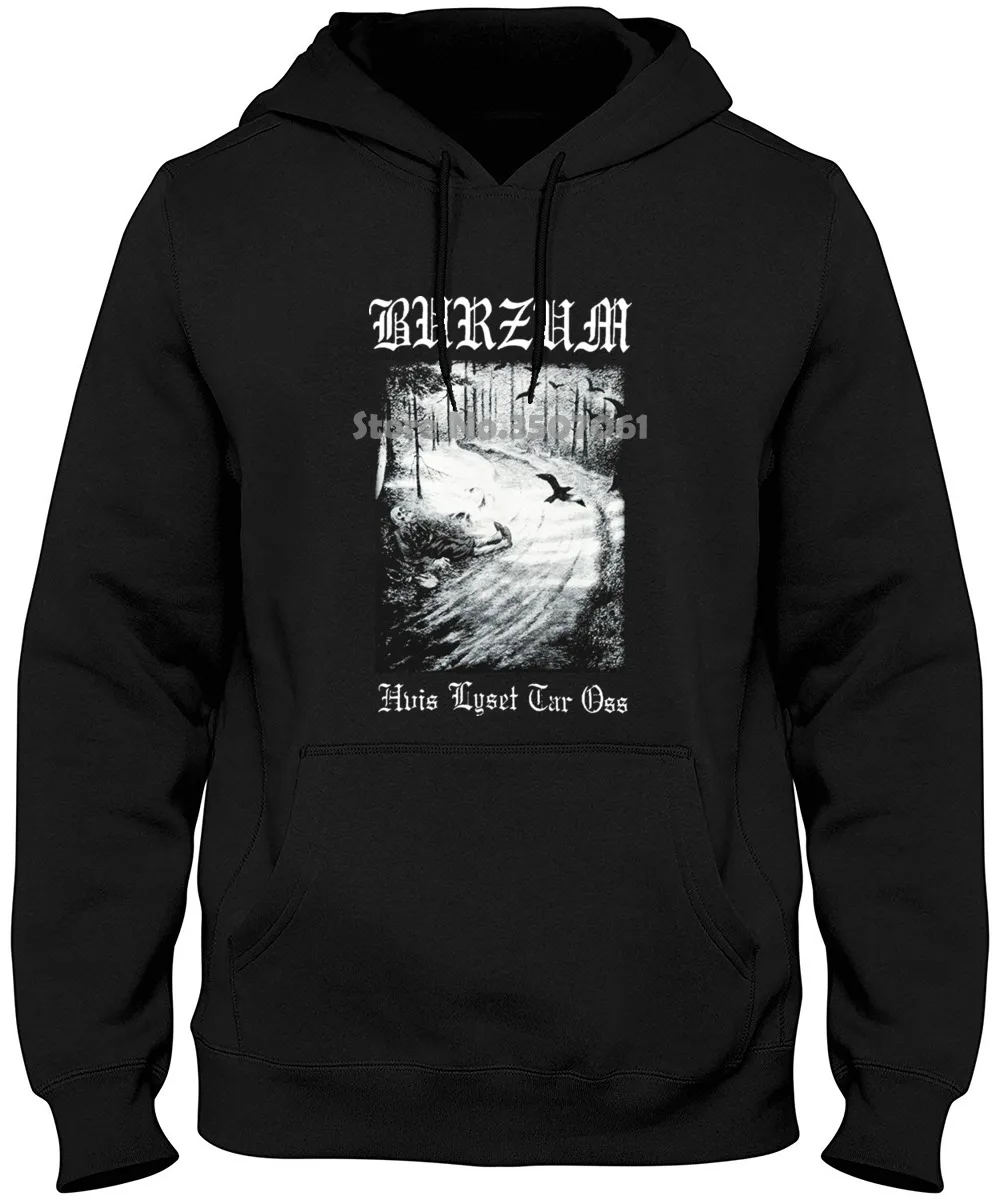 

Casual Plus Size Hip Hop Style TopsS 2xl Burzum Hvis Lyset Tar Oss Hot Sell 2019 Fashion Hoodies & Sweatshirts