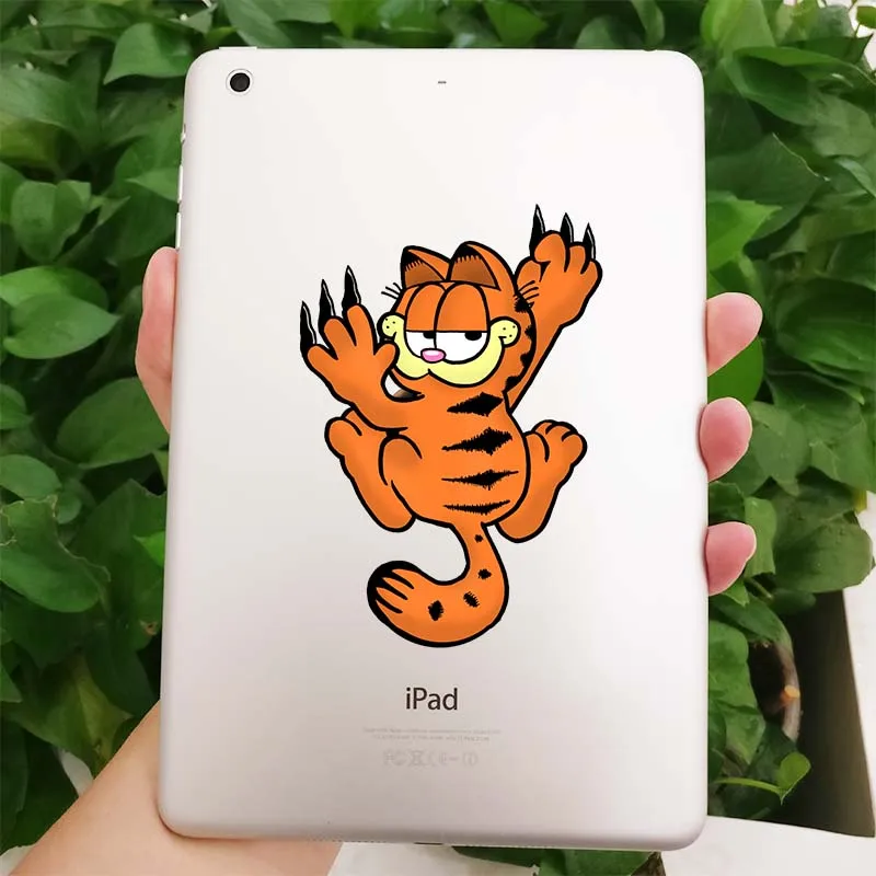 Наклейка для ноутбука с изображением кошки Гарфилда для Macbook Decal Pro Air retina 11 12 13 14 15 дюймов hp Dell Mac Surface Book