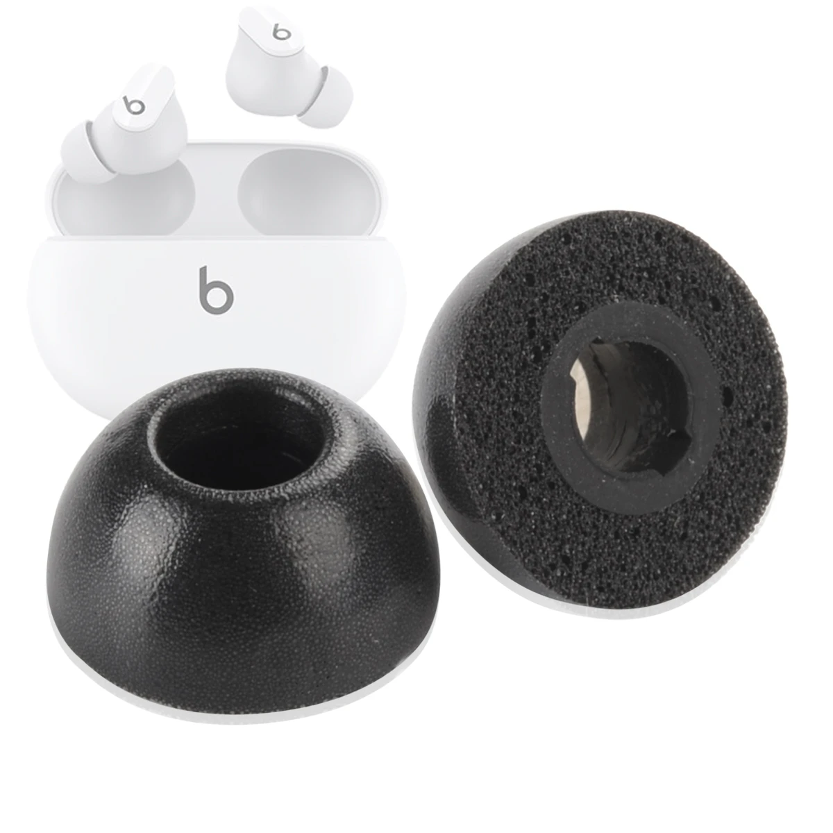 Memory Foam Ear Tips for Beats Studio Buds Eartips BO Beoplay E8 3rd Gen E8 2.0 E8 Sport true wireless Earbuds Tips Anti-Slip