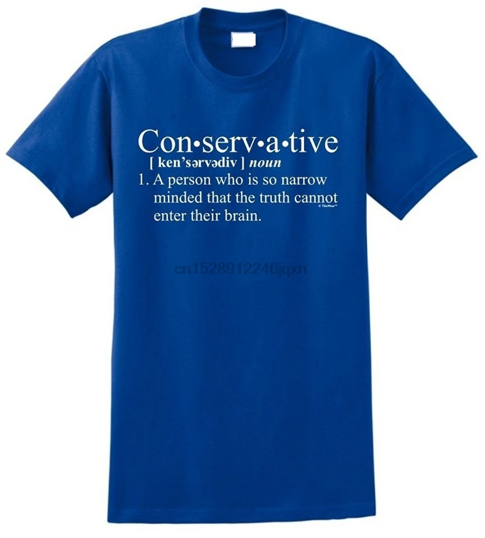 T Shirt Summer Casual Short Sleeve O-Neck Best Friend Mens Political Gift Pro Democrat Conservative Definition Shirts |