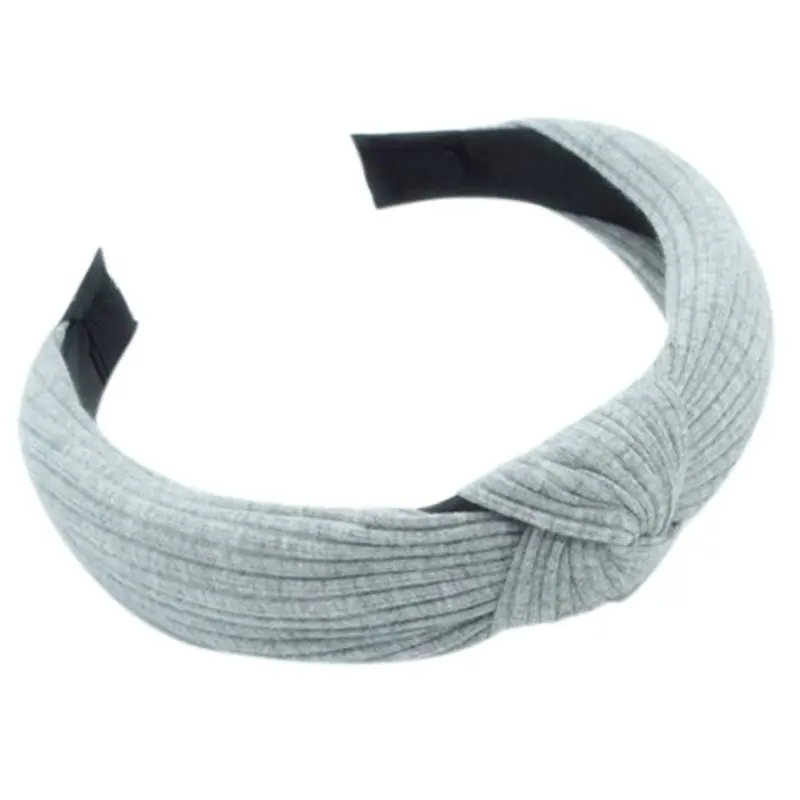 Vintage Boho Twist Bowknot Center Wide Headband Thread Ribbed Knit Elastic Hair Hoop Bright Candy Color 1 Vintage Boho Twist Bowknot Center Wide Headband Thread Ribbed Knit Elastic Hair Hoop Bright Candy Color 3