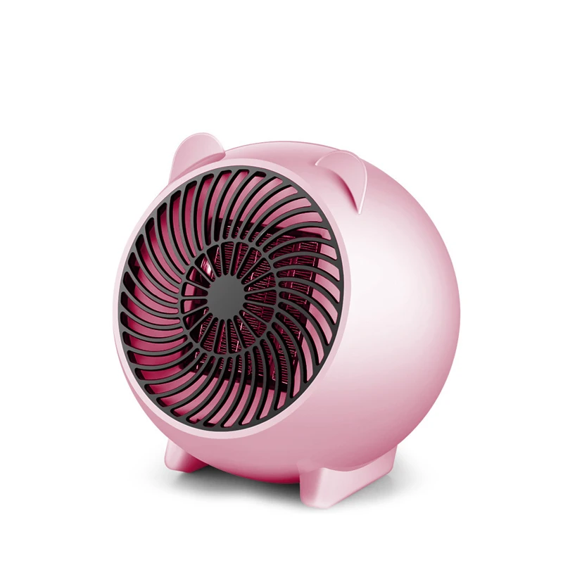 250W Electric Ceramic Space Heater Portable Fast Heating Air Fan for Office Home EU Plug