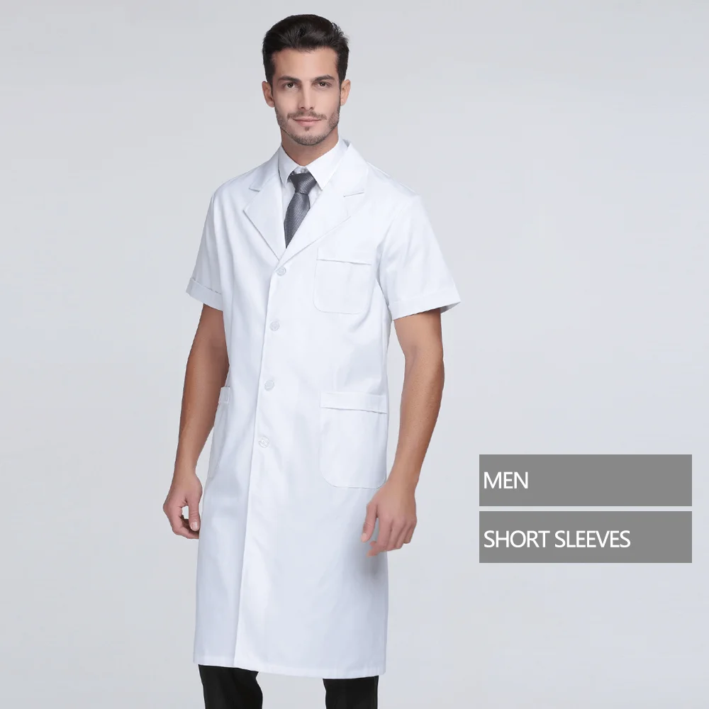 adelaar rekken Zichzelf Mode Medische Witte Jas Lange Korte Mouwen Vrouwen Medische Jas Uniform  Medische Laboratoriumjas Ziekenhuis Arts Slanke Medische Uniform|Accessoires|  - AliExpress