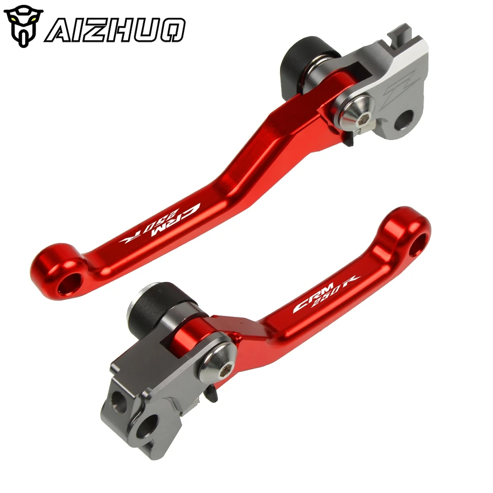 CNC Pivot Brake Clutch Levers FOR HONDA CRM250R/AR CRM250 R 250R CRM250 AR 1994-1998 1995 96 97 Motorcycle Dirt Pit Bike Levers