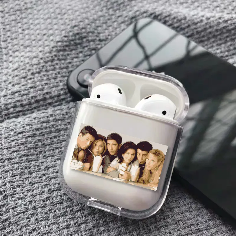 7 Tv Friends чехол для наушников для Apple iPhone, зарядная коробка для AirPods Pro, жесткий прозрачный защитный чехол, аксессуары - Цвет: 7