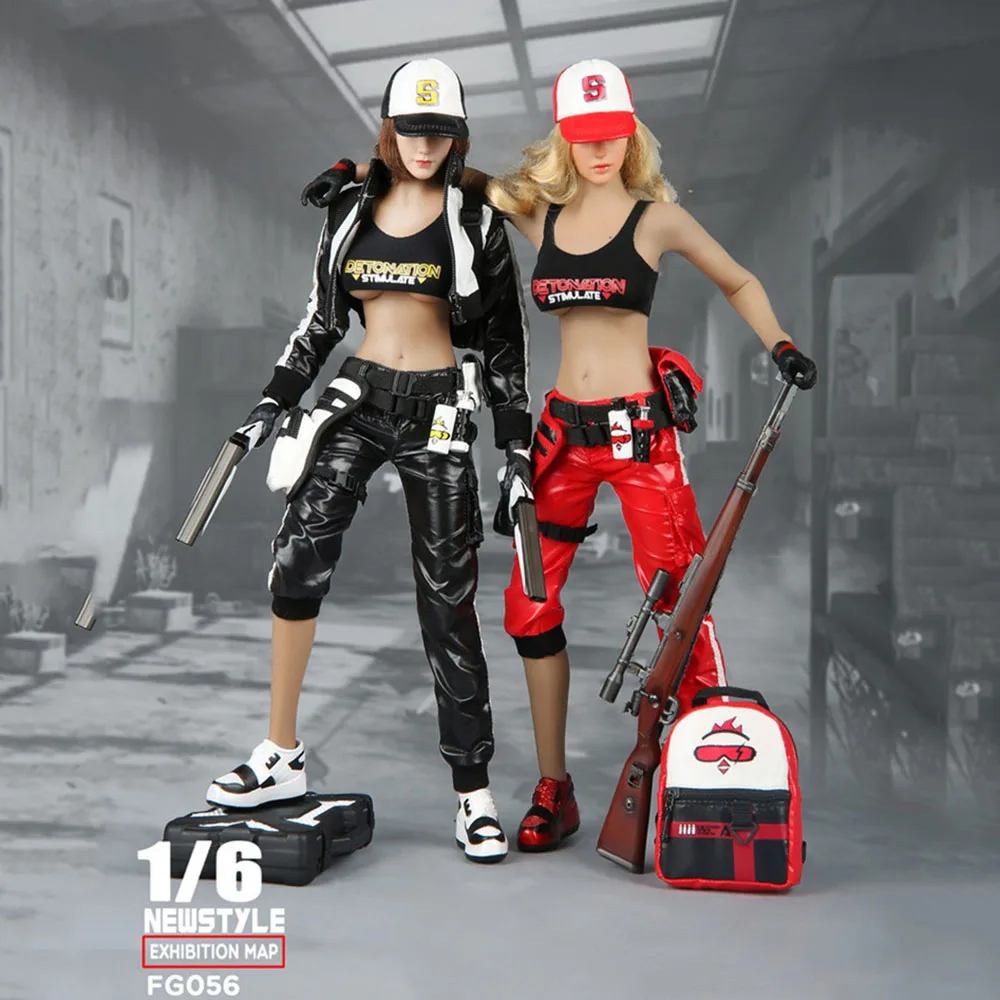 

FG056 1/6 Scale Female Figure Accessory Military Extremis Commando series clothes set for 12 inch Action Figure Body