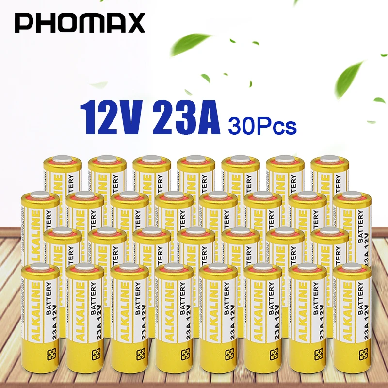 PHOMAX 30 шт./упак. bateria 12v одноразовая батарея 23A 12V 23GA CA20 K23A L1028 23AE 21/23 Электрические