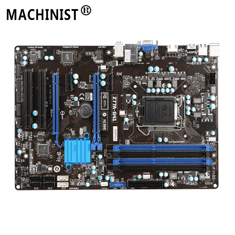 

For MSI Z77A-G41 Desktop motherboard MB Intel Z77 LGA 1155 ATX DDR3 32GB SATA3.0 USB3.0 100% fully Tested Free shipping