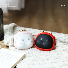 Мультяшные usb-грелки для рук, 2 в 1, аккумулятор 8000 мАч, портативная грелка для рук, внешний аккумулятор, быстрый нагрев, мини перезаряжаемый