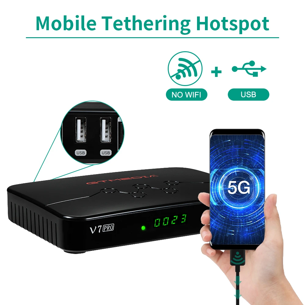 GTMEDIA  TV ù ECAM, MARS, CCAM, VCM, ACM, Ƽ Ʈ, T2MI, Ƽ , CA ī  TV ڽ, V7 Pro DVB-S/S2/S2X + T/T2