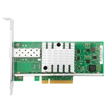 X520-SR1 Intel 82599en 10G NIC SPF+ двухпортовый с трансивером PCIE2.0 x8