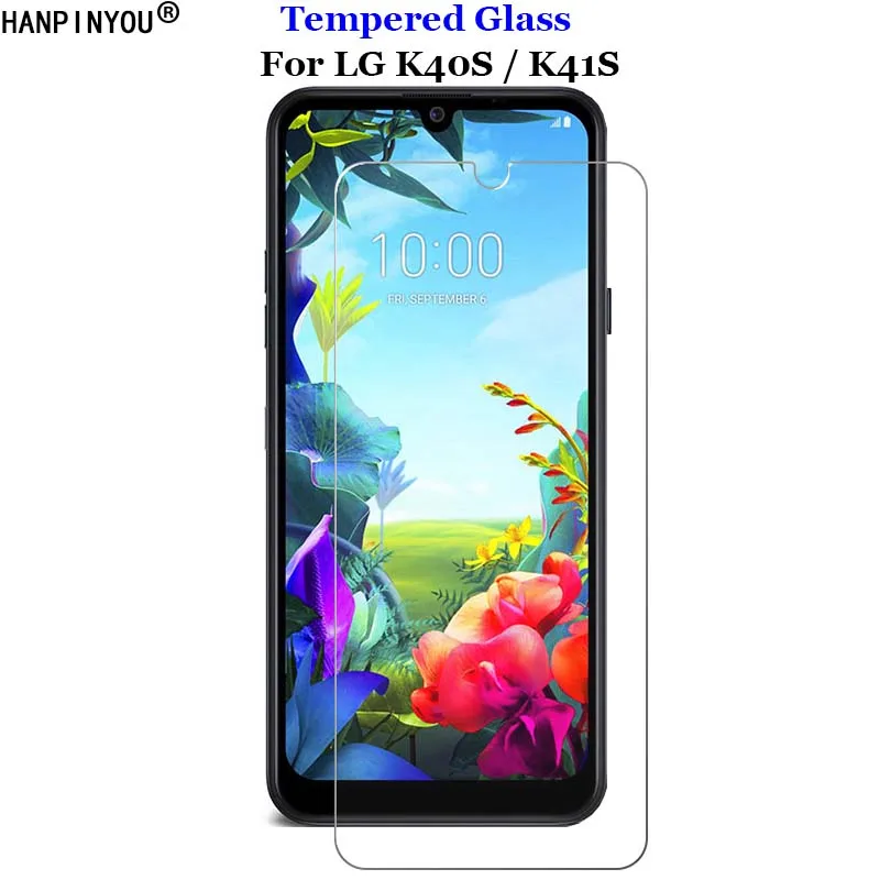 Закаленное стекло 9H 2.5D для LG K40S Премиум Защитная пленка экрана телефона K41S 6 5