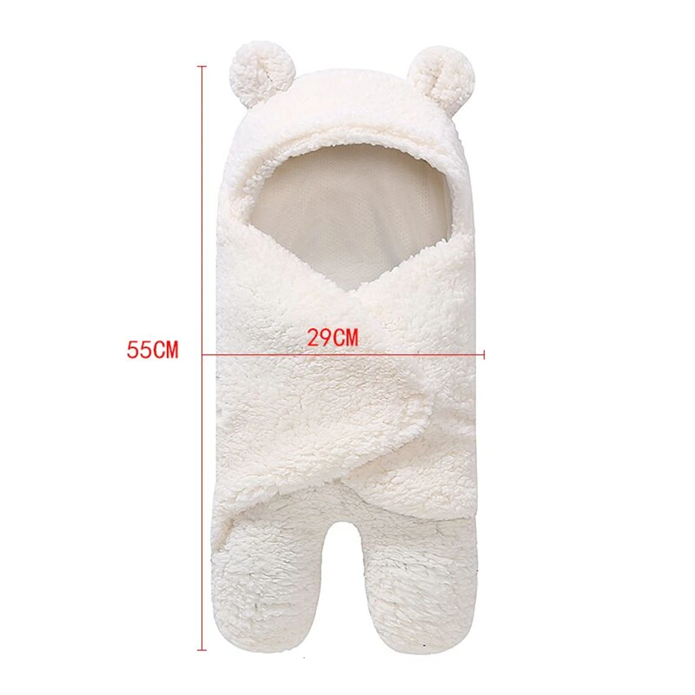 New Soft Baby Blankets Newborn Infant Baby Boy Girl Swaddle Baby Sleeping Wrap Blanket Photography Prop for Boys Girls Kid 0-12M (5)