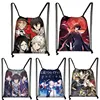 Anime Bungou Stray Dogs drawstring bag boys girls  fashion storage bags teenager Osamu Chuya Nakahara  backpack travel  bag ► Photo 1/6