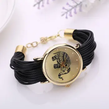 

Fashion women's watches Round Dial Elegant Personalized Multilayers Watch women female watch relogio feminino reloj mujer