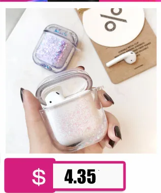 Противоударный чехол для Apple AirPods с ремешком на шею и Bluetooth, мягкий силиконовый защитный чехол для наушников