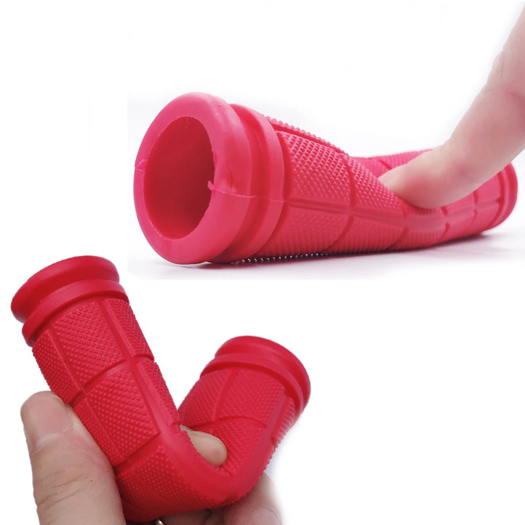 1 Pair 135mm Bicycle Grip Rubber Handlebar Mountain Bike Handle High Quality Non-Slip Handlebar Bicycle Parts Bicycle Equipment