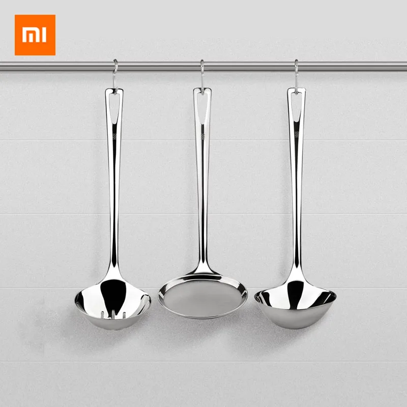 

Xiaomi Youpin Stainless Steel Spoon Smooth Feel Hot Disinfection Hot Pot Tool Suitable for Kitchen Smart Home