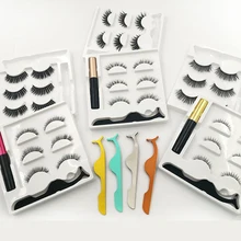 iflovedekd  Magnet Eyelash Magnetic Liquid Eyeline Long Lasting  Magnetic False Eyelashes Natural Eyelash Extension