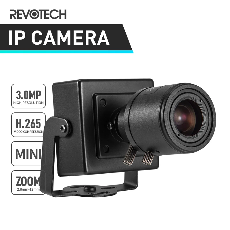 H.265 3MP 1296 P/1080 P 6 22 мм ручная зум линза для помещений ip камера мини безопасность ONVIF