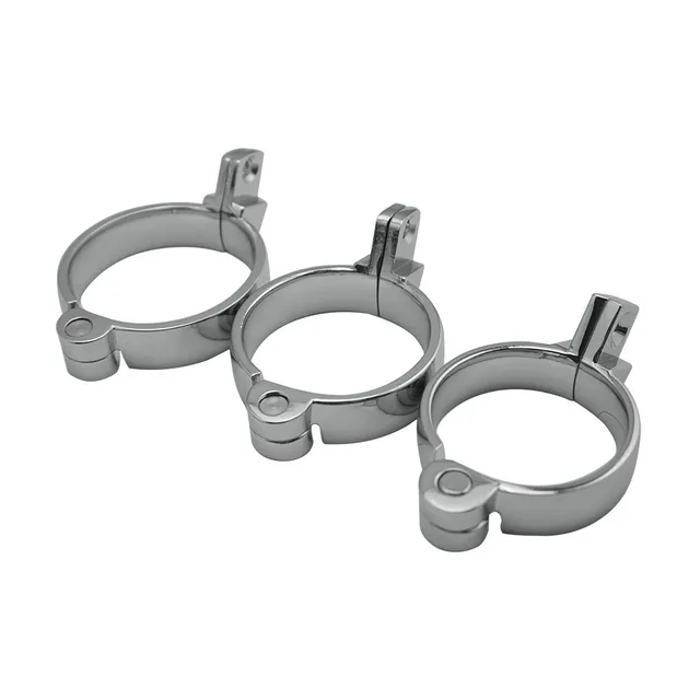40mm 45mm 50mm for choose metal male chastity device parts cock ring penis lock for cage