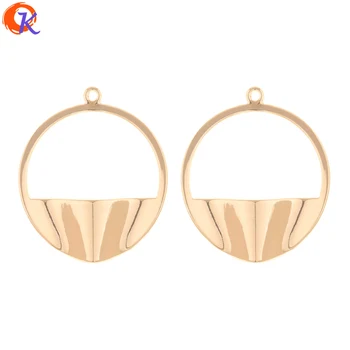 

Cordial Design 50Pcs 35*42MM Jewelry Accessories/Earring Connectors/Round Shape/DIY Accessories/Hand Made/Earring Findings