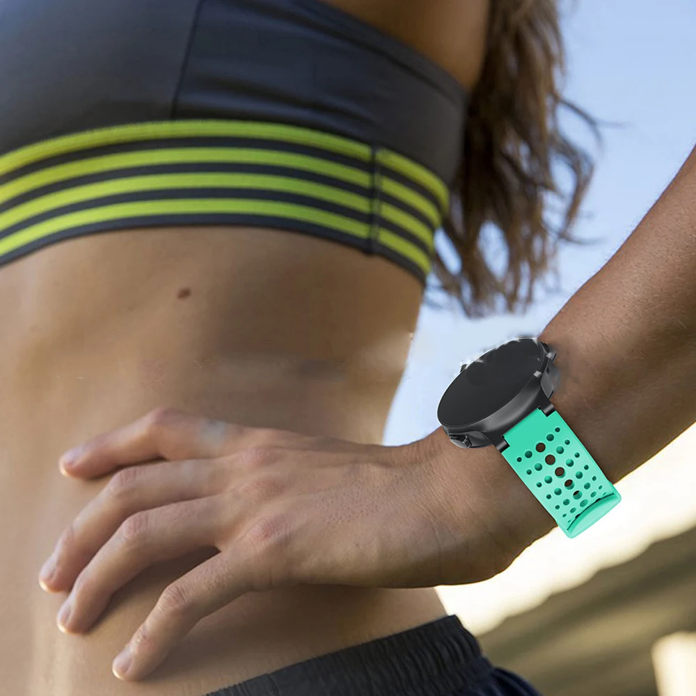 Силиконовый сменный ремешок для часов Garmin Forerunner 230 235 220 620 630 735|Ремешки часов| |