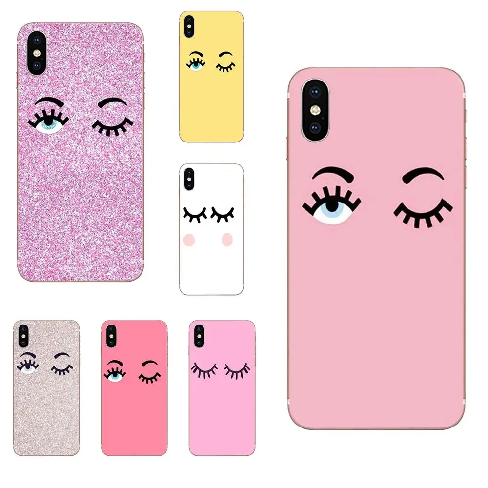 

TPU Protective Skin For Huawei Honor 4C 5A 5C 5X 6 6A 6X 7 7A 7C 7X 8 8C 8S 9 10 10i 20 20i Lite Pro Chiara Ferragni Eyes