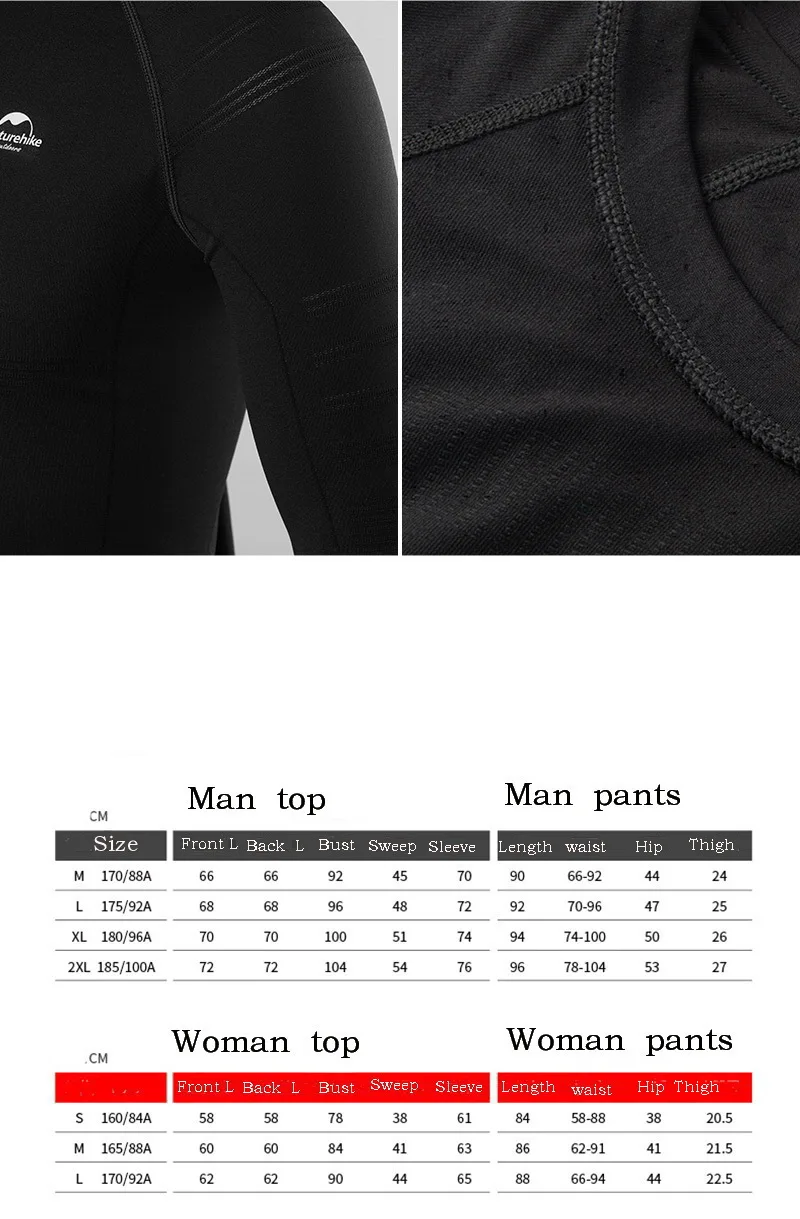 2019罗裳NH19FS024COOLMAX速干保暖内衣内裤_17