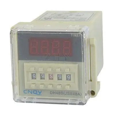 

DH48S-11 LCD Display Time Timer Delay Relay 11-Pin DPDT 0.01S-9999H AC 48V