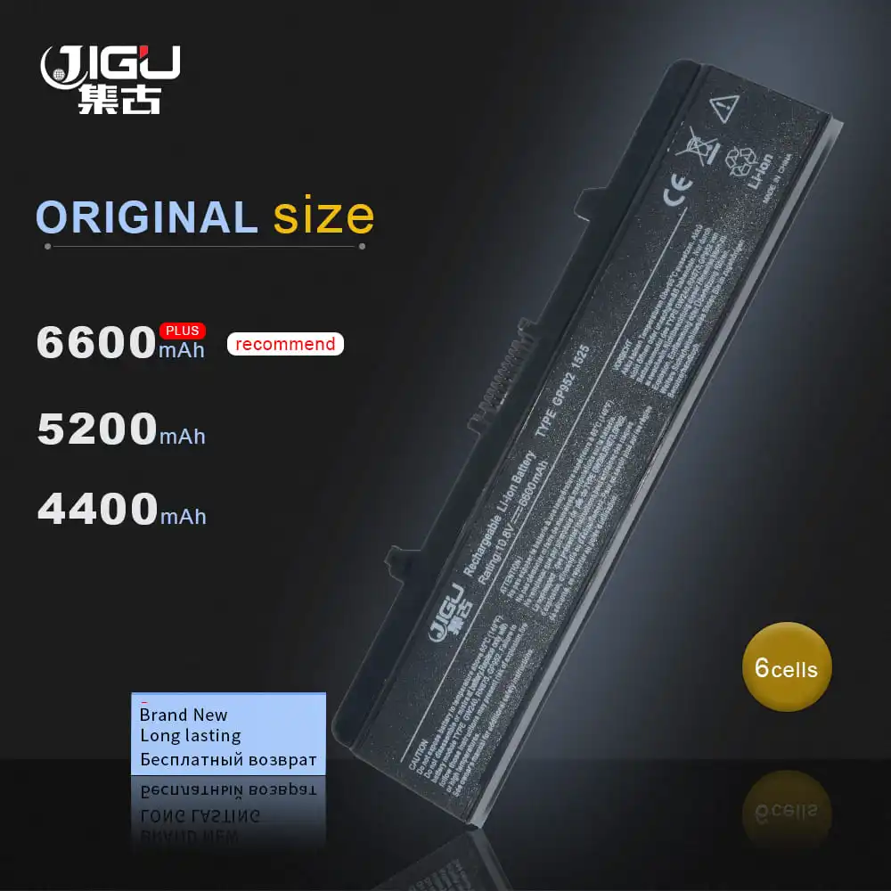 JIGU Replacement Laptop Battery 312-0625 C601H D608H GW240 XR693 M911G GP952 For Dell Inspiron 1525 1526 1545 1440 1750 | Компьютеры и