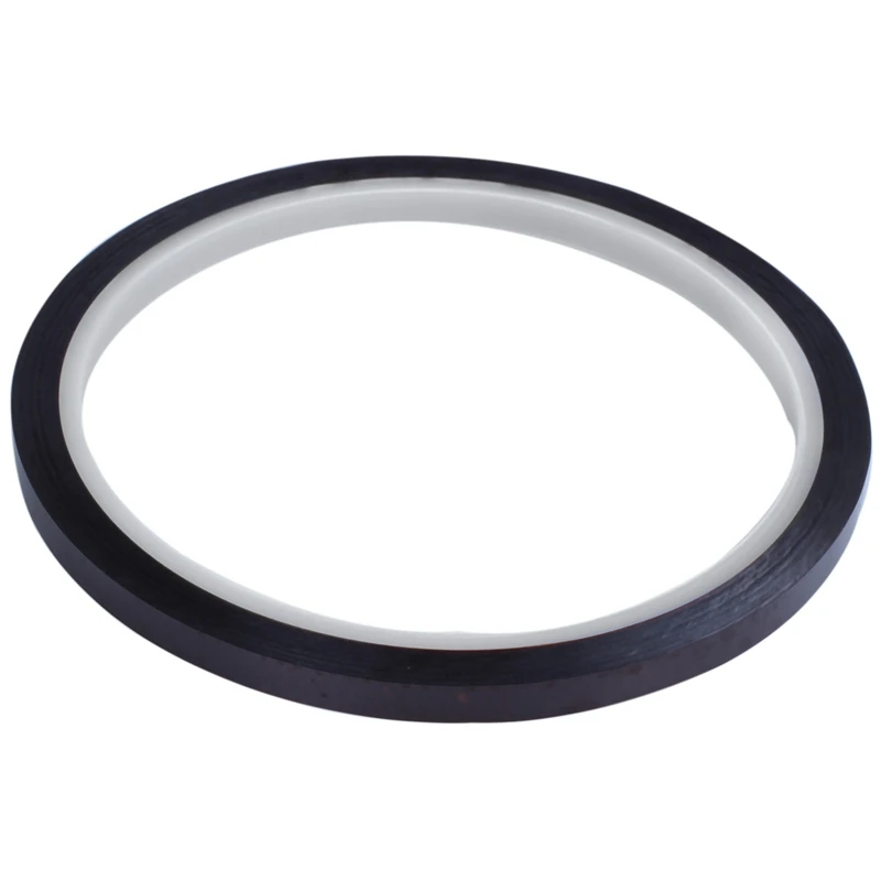 

6 Rolls 33m*5mm DYE SUBLIMATION HEAT RESISTANT ADHESIVE TAPE for mug & plate printing,brown-color