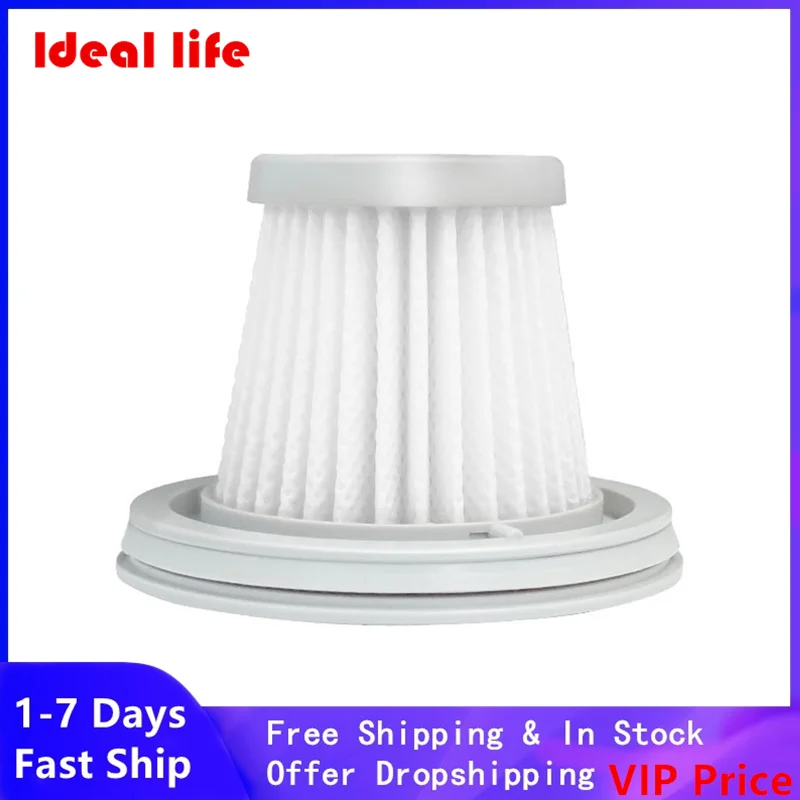2* Filters Washable Filter For XIAOMI MIJIA Handy Vacuum Cleaner Home