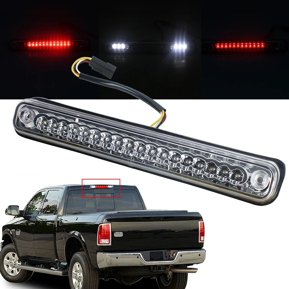 Задний светодиодный фонарь для Chevy Silverado 1994-1999 GMC Sierra красный черный хромированный