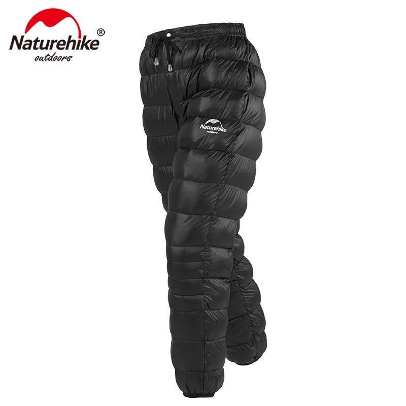 Naturehike Outdoor Down Pants Waterproof Wear Hiking Camping Warm Winter Goose Down Pants NH18K210-K 3