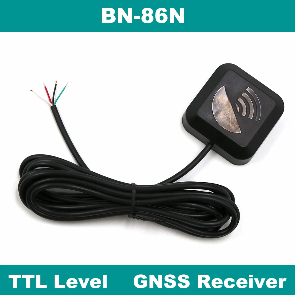 

BEITIAN 2019 NEW 42*42*15mm DIY Cable GNSS GLONASS Magnetic Bottom Waterproof IP67 GPS Receiver TTL level BN-86N