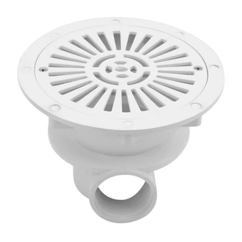 

Swimming Pool Sink Filter Kitchen Colander Strainer White Swimming Pool Main Drain Floor Drain 1.5In Water Inlet Draining