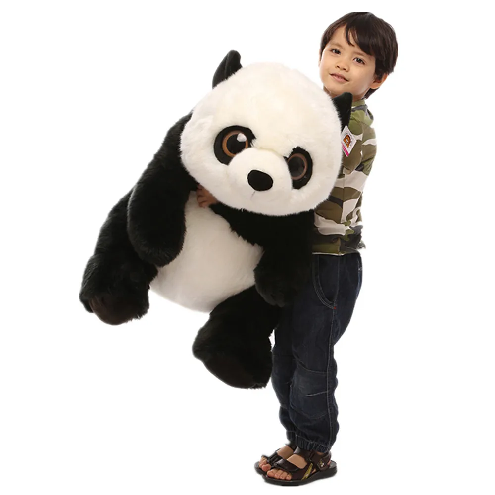 

Fancytrader 24'' Pop Kawaii Plush Panda Toy Big Soft Stuffed Anime Panda Doll Gifts for Children 60cm 2 Sizes Available