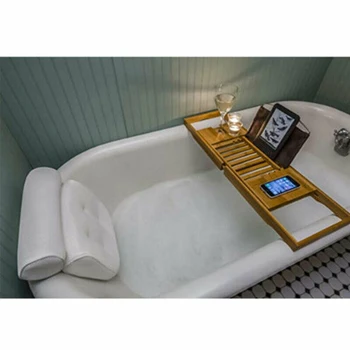 

Bath Spa Pillow Mesh Neck Back Premium Waterproof Luxury Comfortable Cushion Non-slip, Very Soft, Very Comfortable