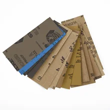 150~7000 Grit Car Paint Wet And Dry Sandpaper Abrasive Sanding Paper Sheet 15PCS