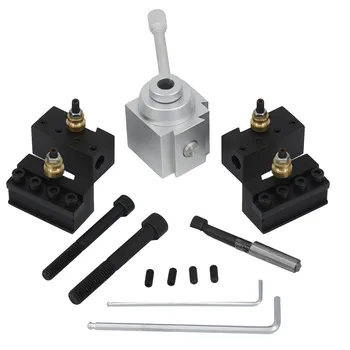 

Mini Quick Change Tool Post Blade Holder Kits For 7 X10, 12, 14 Table Lathes Hot