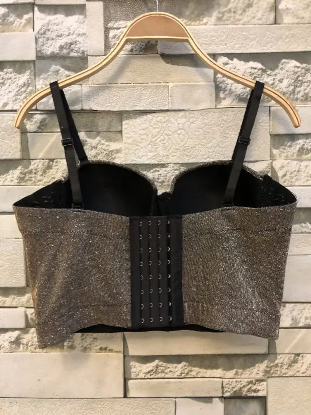 blinged out corset tops