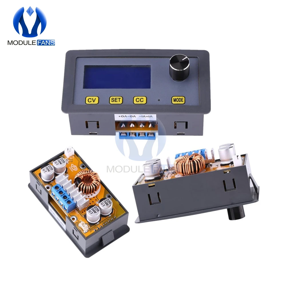 CC CV dc-dc 6-32V до 0-32V 5A Цифровой Регулируемый блок питания регулятор напряжения Модуль преобразователя с ЖК-дисплеем понижающий