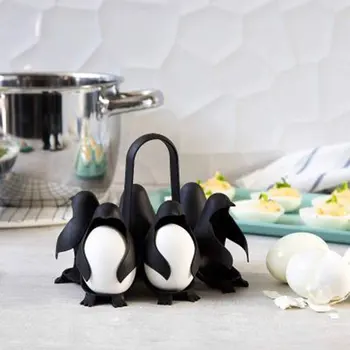 

Penguin Egg boiler Multifunctional Kitchen Tools Pancake Cookware Bakeware Steam Eggs Plate Tray Healthy Egg Pancake