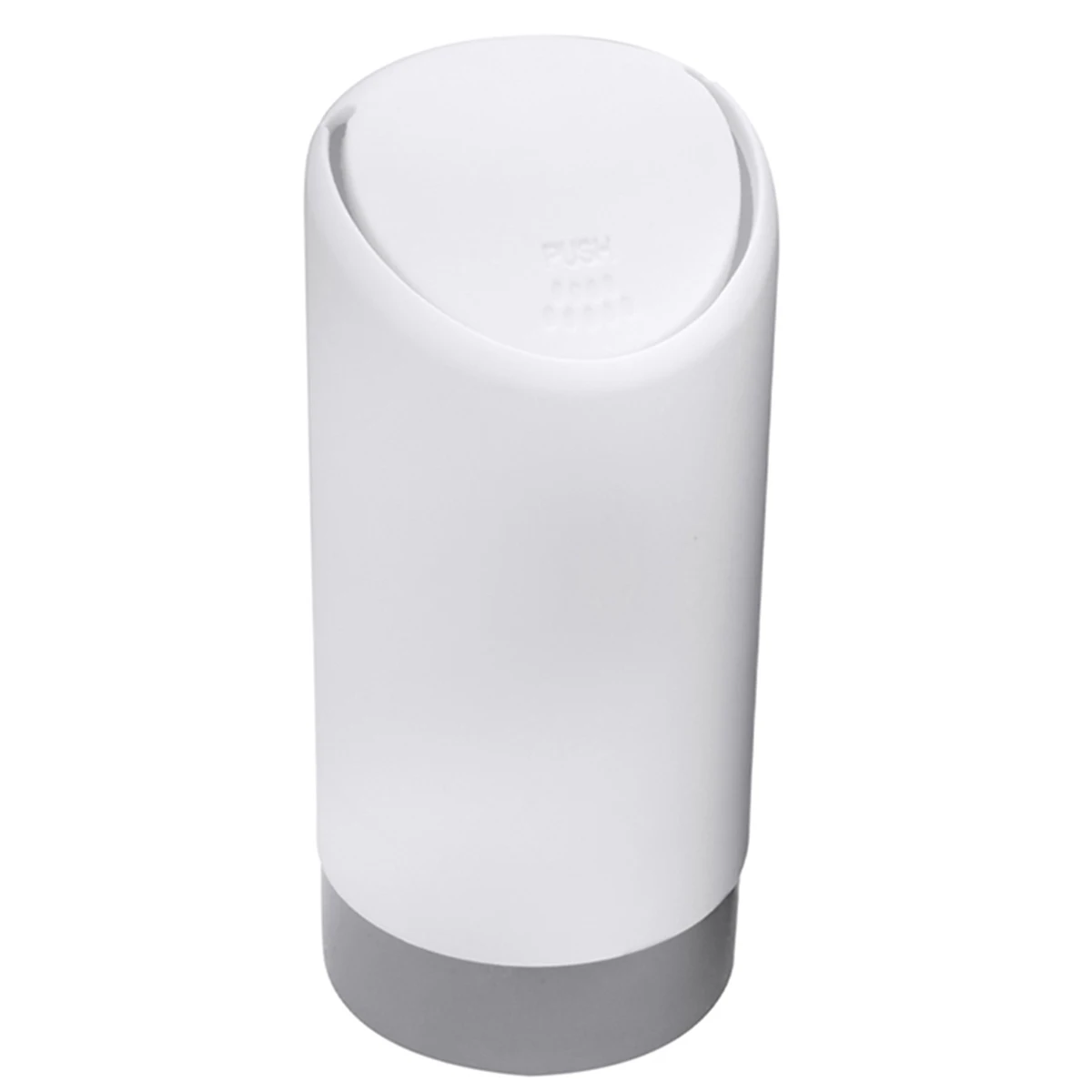 

1pc Car Trash Can Silicone Garbage Bin Cup Shape Trash Container Car Trash Cans 300ml For Car Office Drom White Black